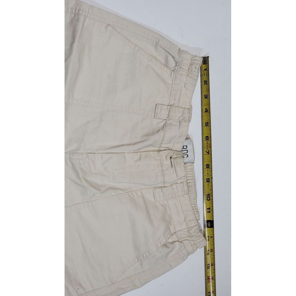 Urban Outfitters BDG White Wide Leg Cargo Pants Size 29 Stretch Waist - Picture 2 of 5